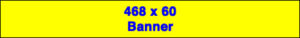 Banner Advertising (468 x 60)